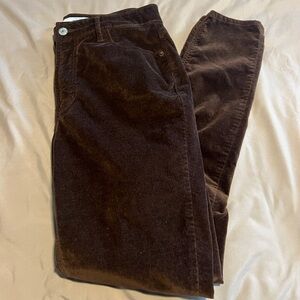 Rockstar Skinny Velvet Pants